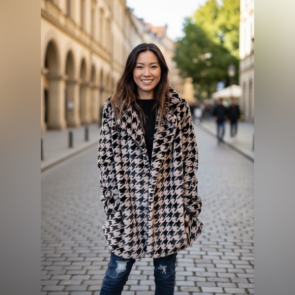 FAUX FUR JACKET - Picture 5 of 7